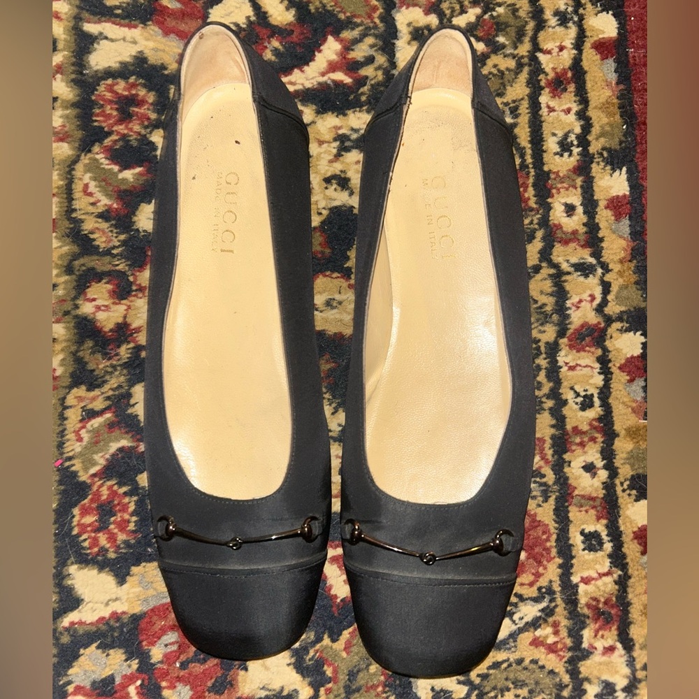 Gucci Horsebit Flats Size 40 Rare